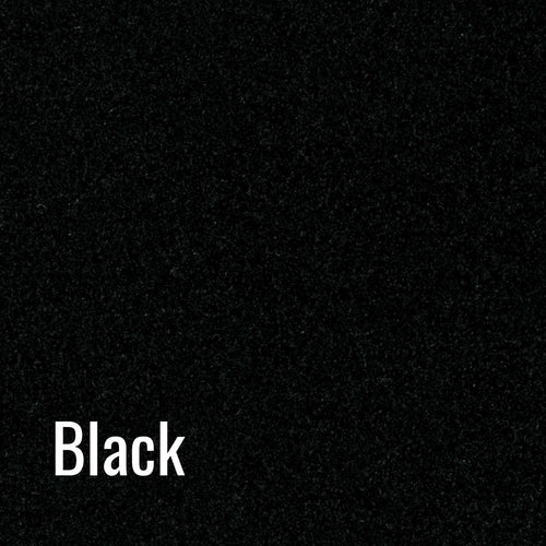 Black - Siser StripFlock Pro Heat Transfer Vinyl (HTV)