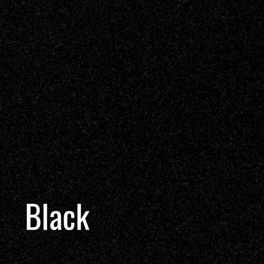 Black - Siser StripFlock Pro Heat Transfer Vinyl (HTV)