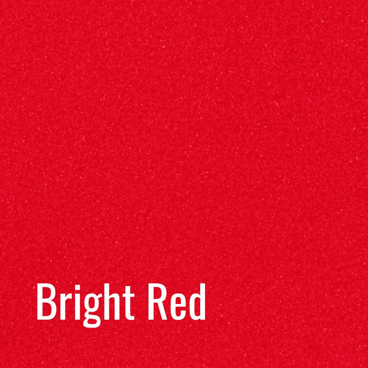 Bright Red - Siser StripFlock Pro Heat Transfer Vinyl (HTV)