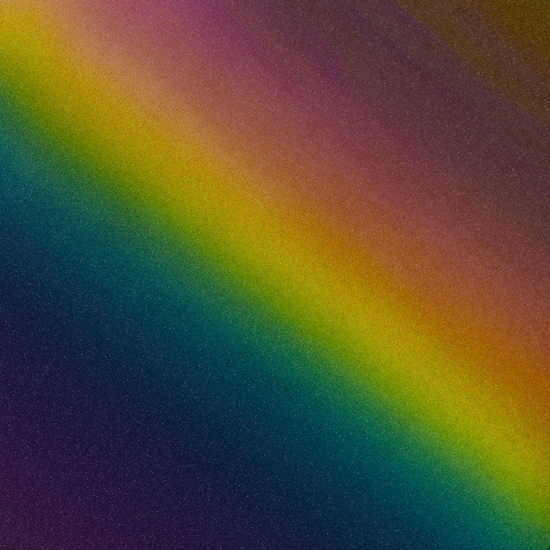 Load image into Gallery viewer, Rainbow Black Siser EasyReflective Heat Transfer Vinyl (HTV)
