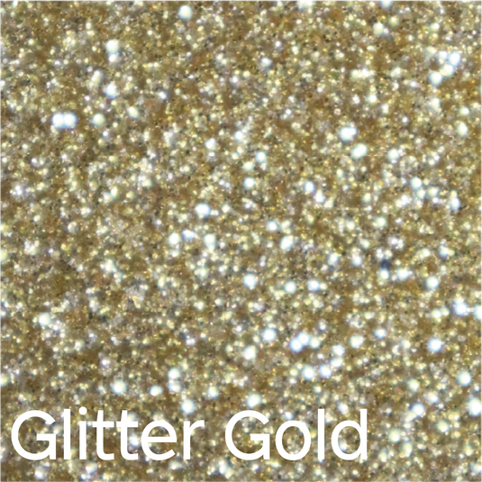 Gold Glitter Marathon Pro 3D Puff Heat Transfer Vinyl (HTV)