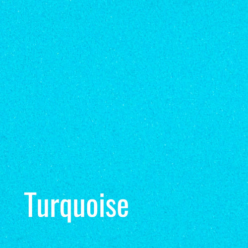 Turquoise - Siser StripFlock Pro Heat Transfer Vinyl (HTV)