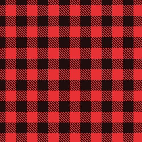 Siser EasyPatterns Plus Red Buffalo Plaid Patterned Heat Transfer Vinyl (HTV)