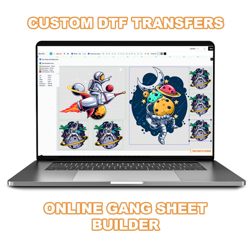 Load image into Gallery viewer, Custom DTF Gang Sheet - ONLINE BUILDER
