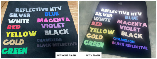White Reflective Heat Transfer Vinyl (HTV)