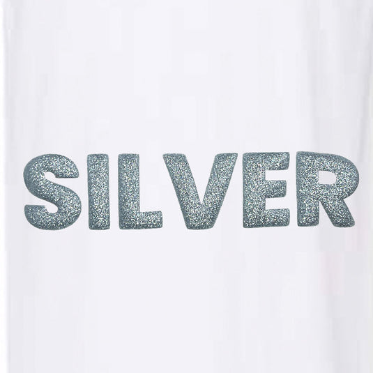 Silver Glitter Marathon Pro 3D Puff Heat Transfer Vinyl (HTV)