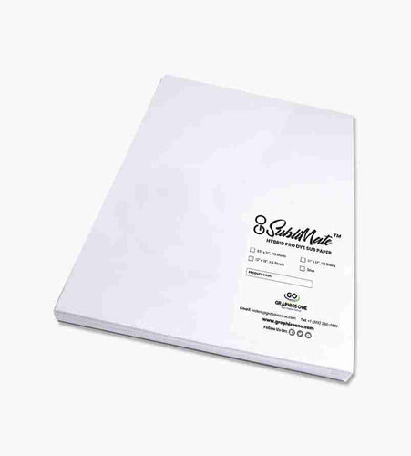 Essential SubliMate™ Hybrid Pro Dye Sub Transfer Paper | 100 Cut Sheets |